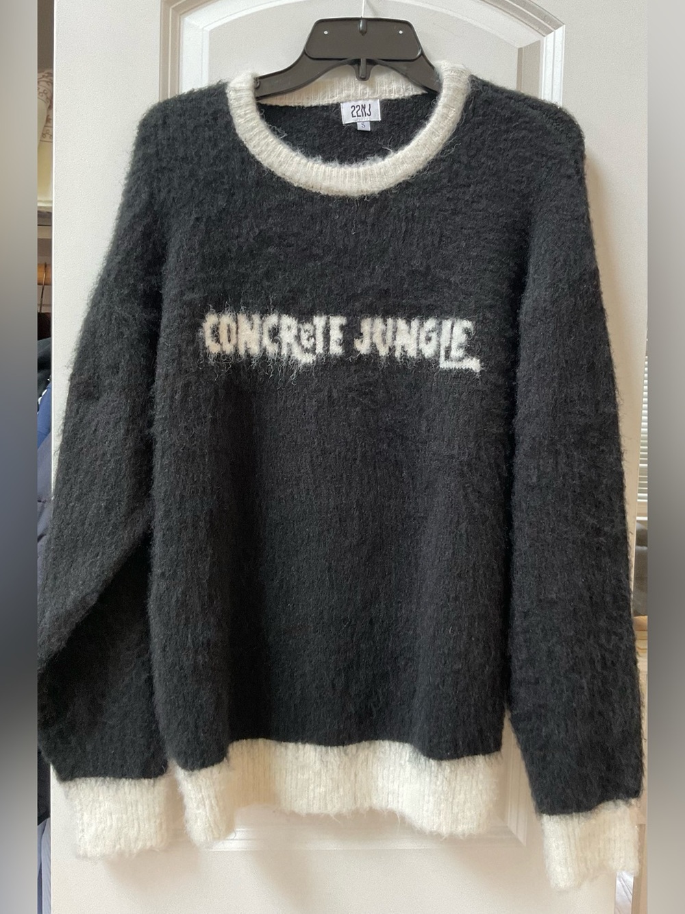 22NJ Concrete Jungle Mohair Sweater